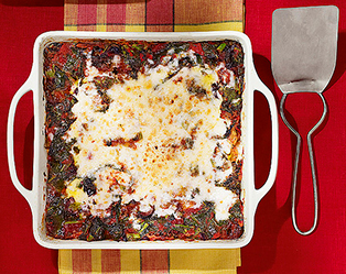 Broccoli Rabe & Turkey Sausage Lasagna